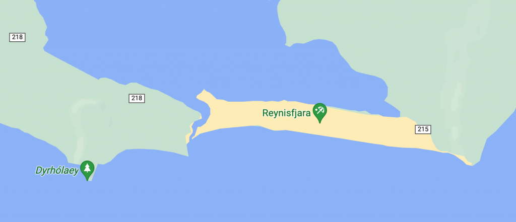 Reynisfjara i Dyrhólae
