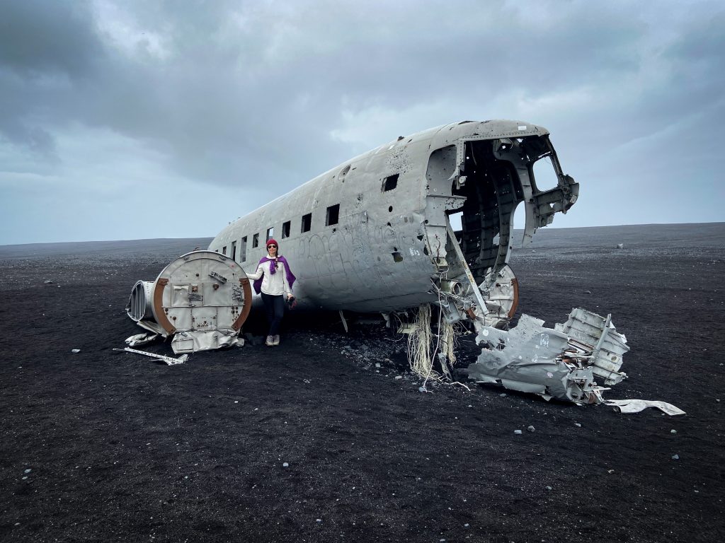 Dakota C-117 wrak samolotu na Islandii
