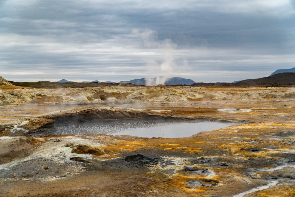 Islandia pola geotermalne
