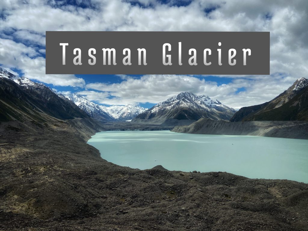 Tasman Glacier Lodowiec Tasmana