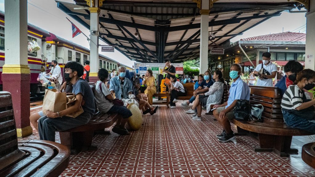 Stacja Kolejowa w Ayutthaya